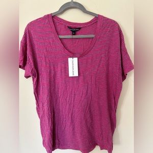 NWT Calvin Pink Striped T-shirt